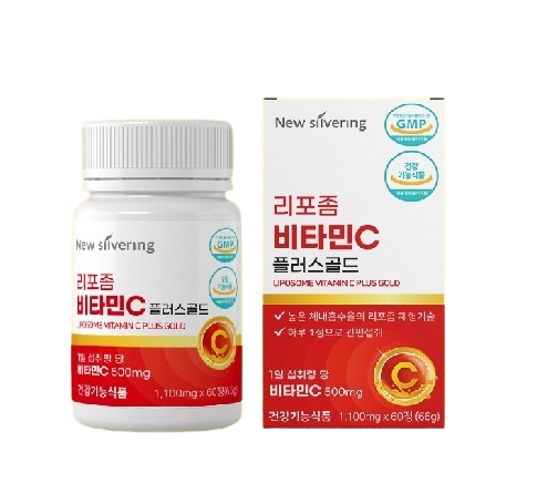 리포좀 <b>비타민C</b> 플러스 골드 1100mg x 60정, 1개