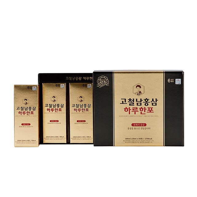 고철남홍삼 하루한포 10ml x 30포, 1개