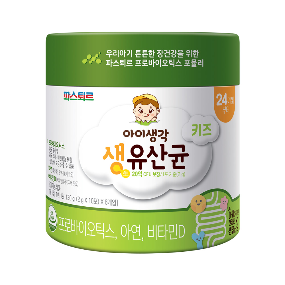 파스퇴르 키즈 생유산균 2g x 60포, 1개