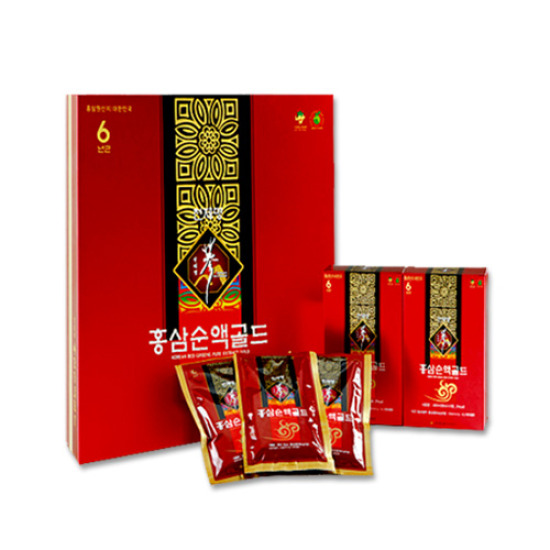 천제명 <b>6년근 홍삼</b>순<b>액골드 80ml</b> x 60개입, 1개