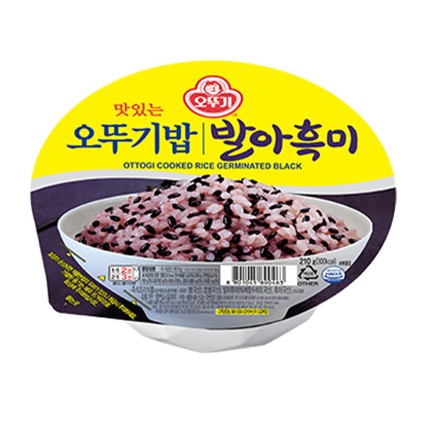 맛있는 오뚜기밥 발아흑미 제품 이미지