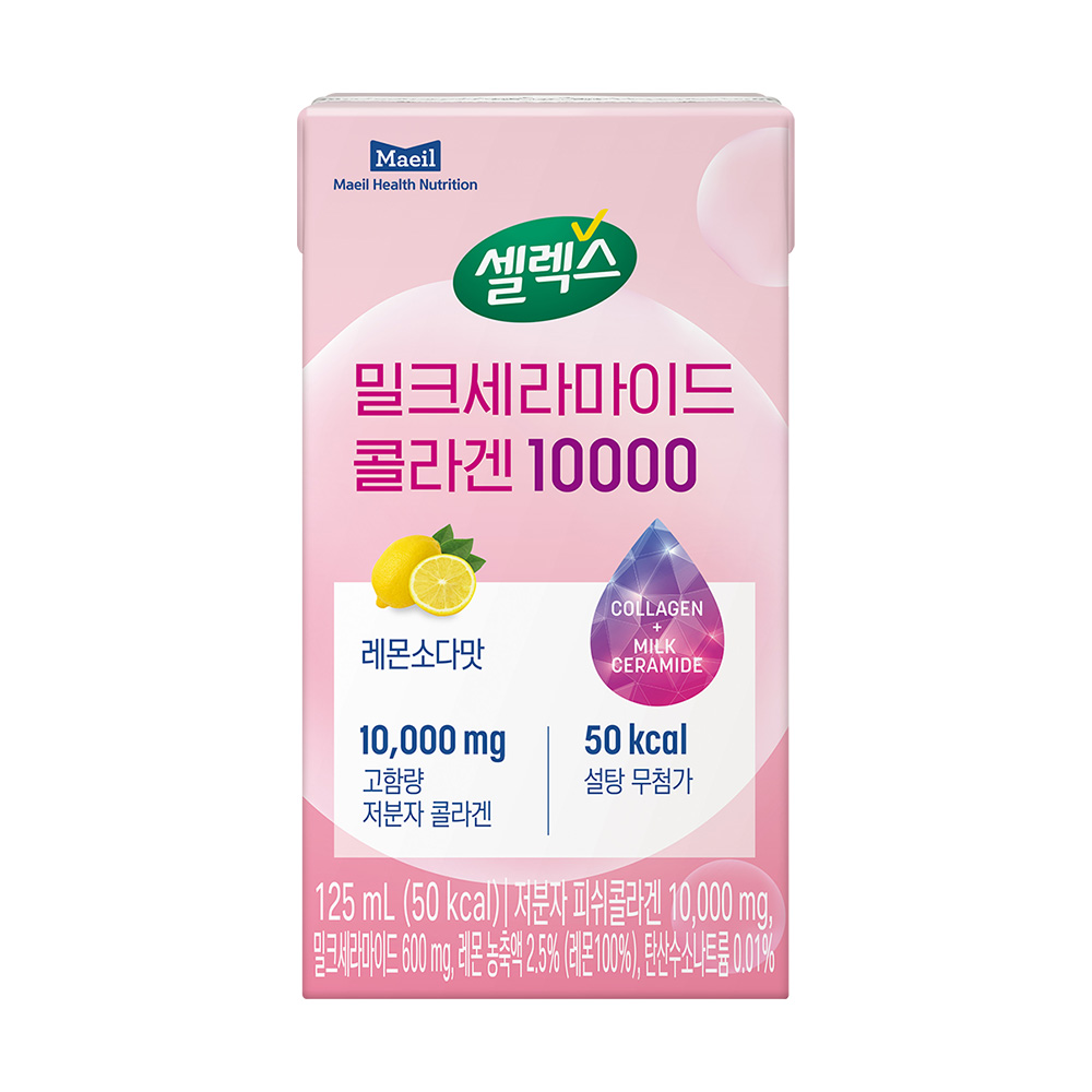 <b>셀렉스</b> 밀크세라마이드 <b>콜라겐</b> 10000 125ml x 24개입, 1개