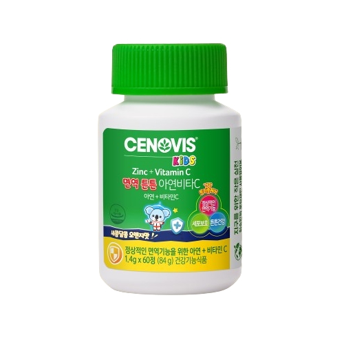 세노비스키즈 면역 튼튼 아연비타C 1.4g x 60정, 2개