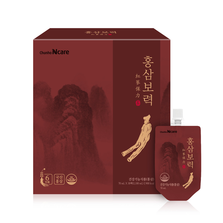 천호엔케어 홍삼보력 70ml x 30개입, 2개