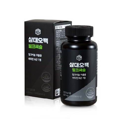 삼대오백 <b>실리마린</b> 밀크씨슬 400mg x 100캡슐, 1개