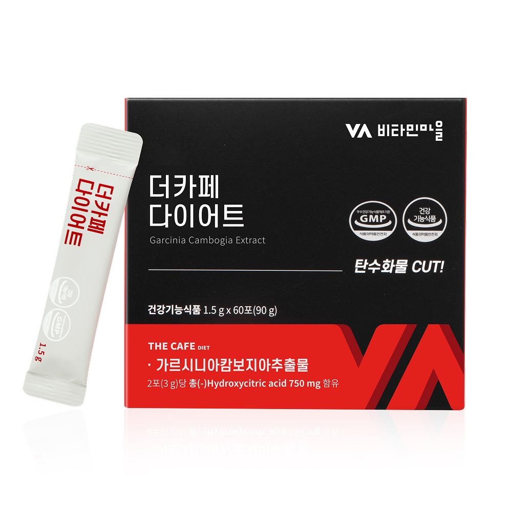 비타민마을 더카페 다이어트 1.5g x 60포, 3개
