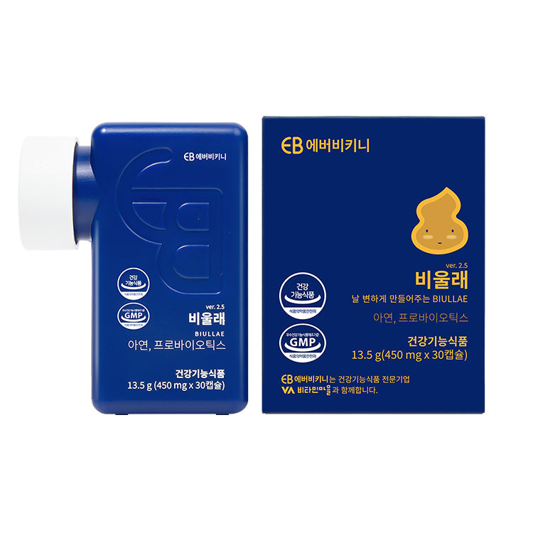 에버비키니 비울래2.5 450mg x 30캡슐, 6개