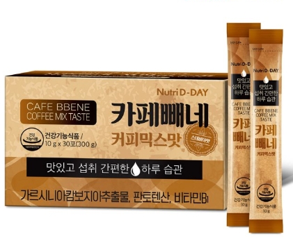 뉴트리디데이 카페빼네 커피믹스맛 3.3g x 30포, 1개
