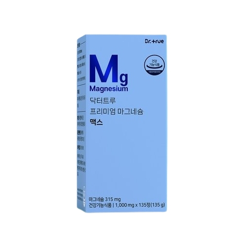 닥터트루 프리미엄 <b>마그네슘</b> 맥스 1000mg x 135정, 4개
