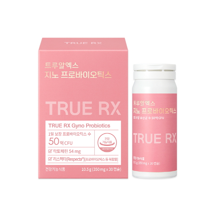 트루알엑스 지노 프로바이오틱스 350mg x 30캡슐, 1개