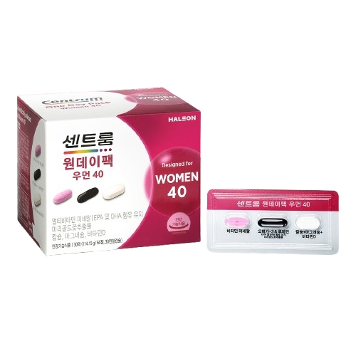 센트룸 원<b>데이</b>팩 우먼 40 3805mg x 30개입, 3개