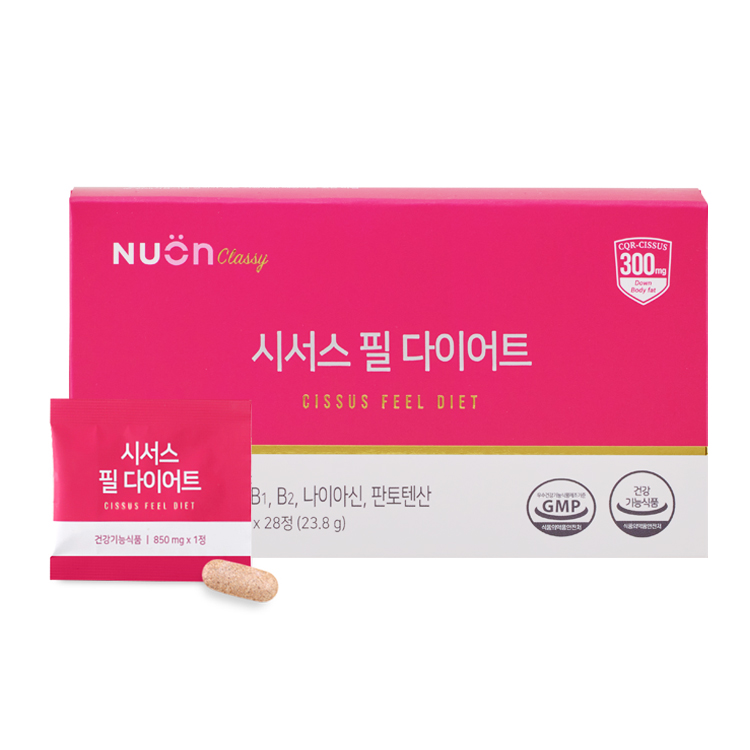 뉴온 <b>시서스</b> 필 다이어트 850mg x 28정, 1개