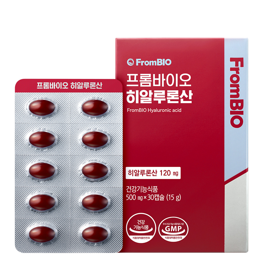 <b>프롬바이오 히알루론산</b> 500mg x 30캡슐, 6개