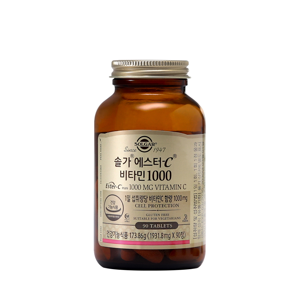 솔가 에스터C <b>비타민</b> 1000 1931.8mg x 90정, 1개