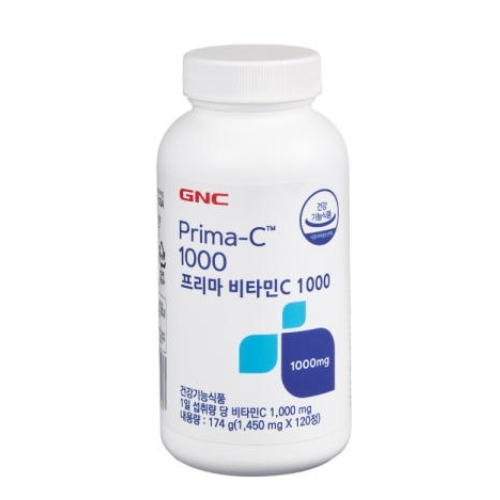 GNC 프리마 비타민C 1000 1450mg x 120정, 1개