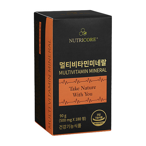 뉴트리코어 멀티<b>비타민</b> 미네랄 500mg x 180정, 1개