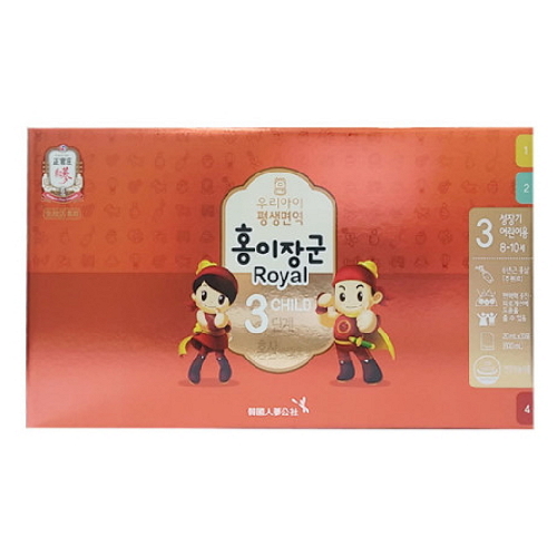 정관장 홍이장군 로얄 3단계 20ml x 30포, 1개