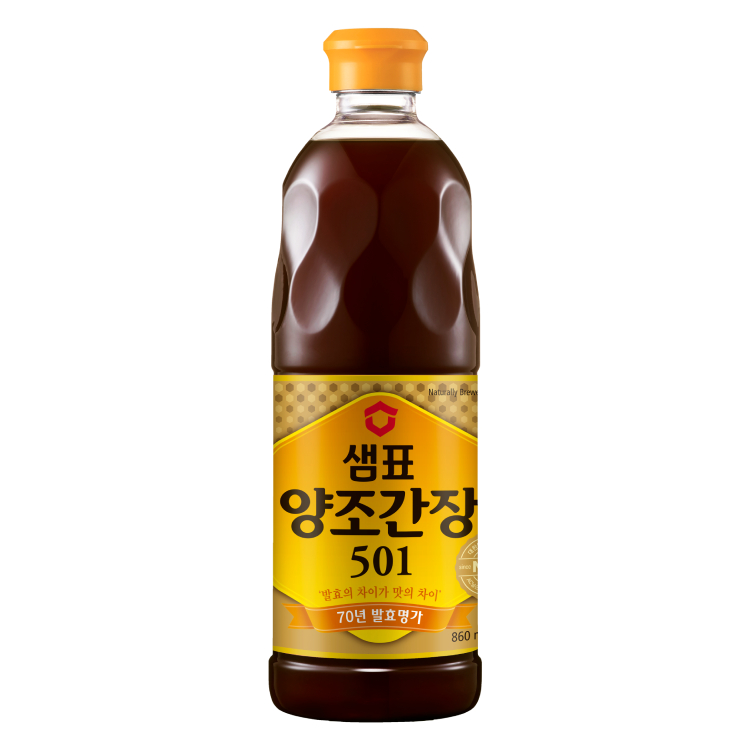 Sempio Brewed Soy Sauce 501 860ml, 2pcs