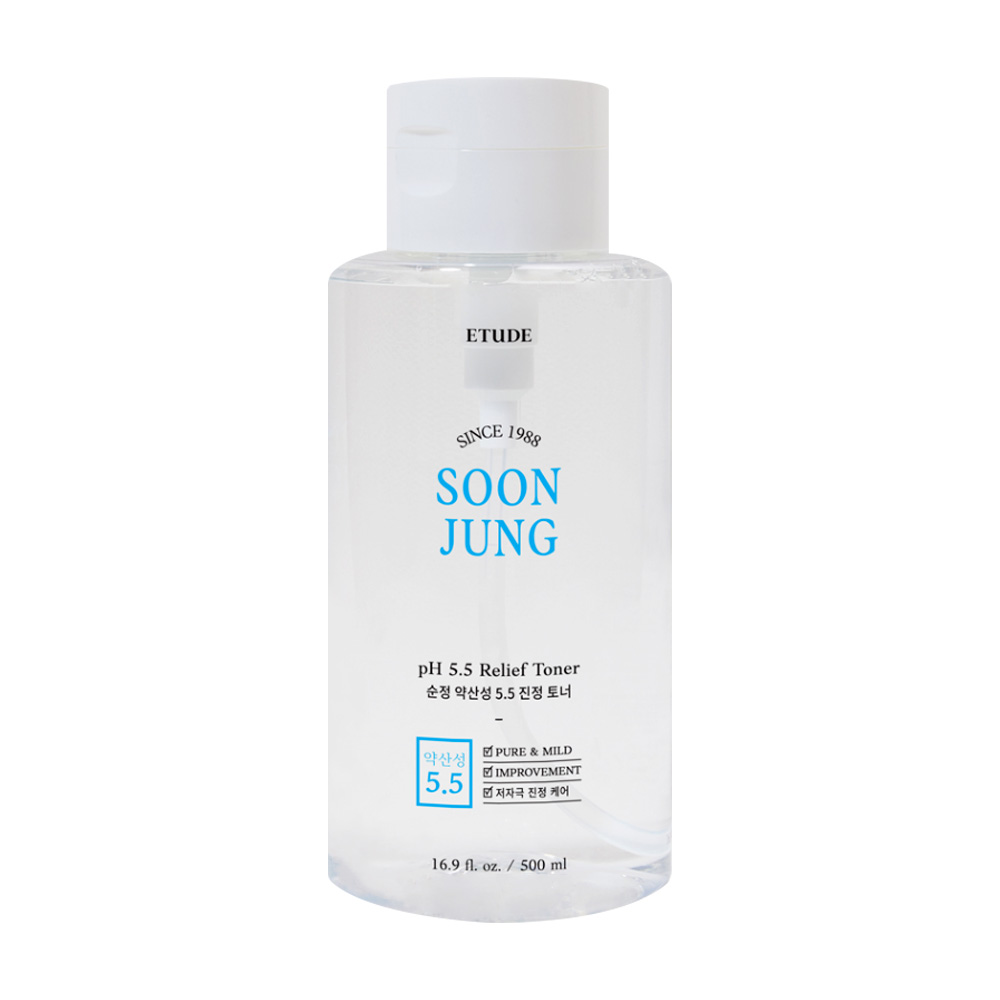 에뛰드 순정 약산성 5.5 진정 토너 500ml, 1개