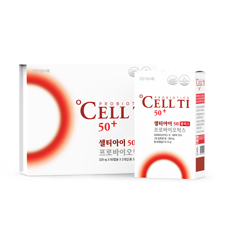 셀티아이 50플러스 프로바이오틱스 329mg x 120캡슐, 1개
