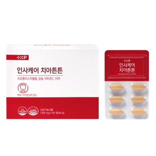 인사케어 치아튼튼 1100mg x 60정, 1개