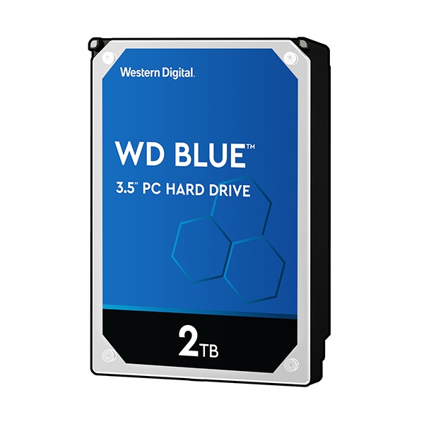 WD BLUE 7200RPM 256MB、2TB