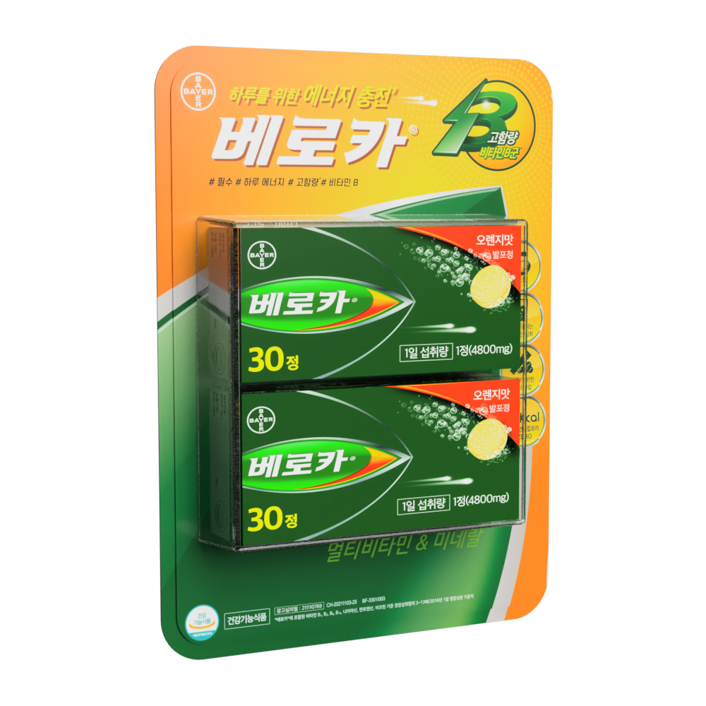 베로카 멀티비타민 4800mg x 60정, 1개