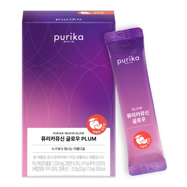 글로우 자두맛 20g x 10포, 1개