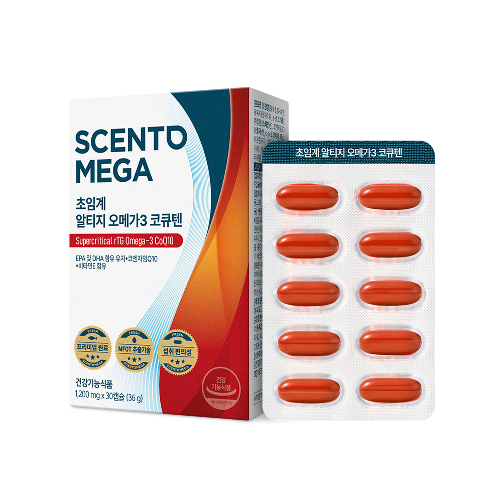 뉴트리원 초임계 알티지 오메가3 코큐텐 1200mg x 30캡슐, 1개