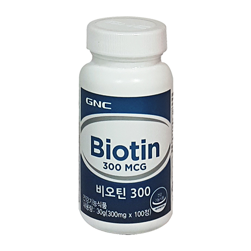 GNC 비오틴300 300mg x 100캡슐, 1개