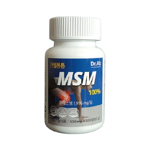 닥터아브 관절튼튼 MSM 500mg x 120정, 1개