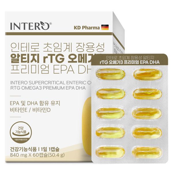 장용성 rTG 오메가-3 프리미엄