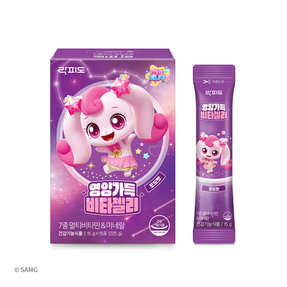 락피도 영양가득 비타젤리 15g x 15포, 2개