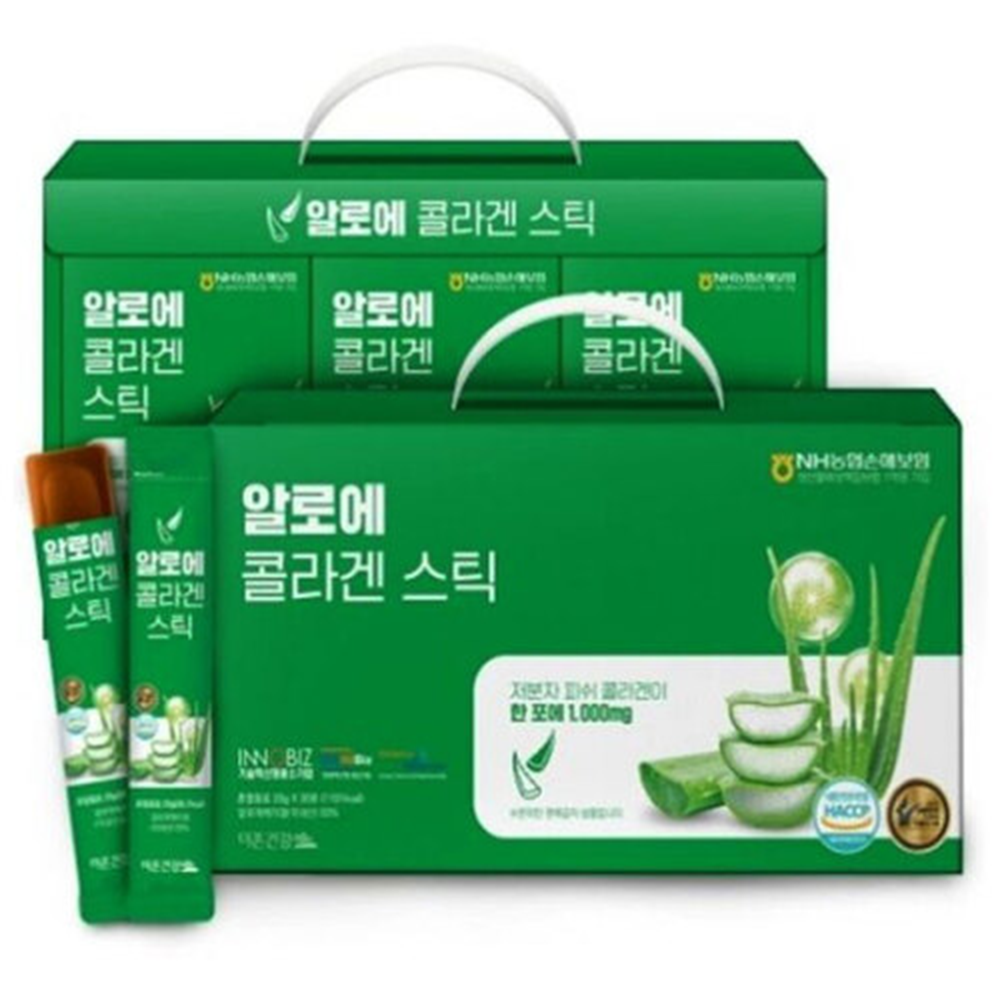 더존건강 알로에 콜라겐 스틱 선물세트 20g x 30포, 1개