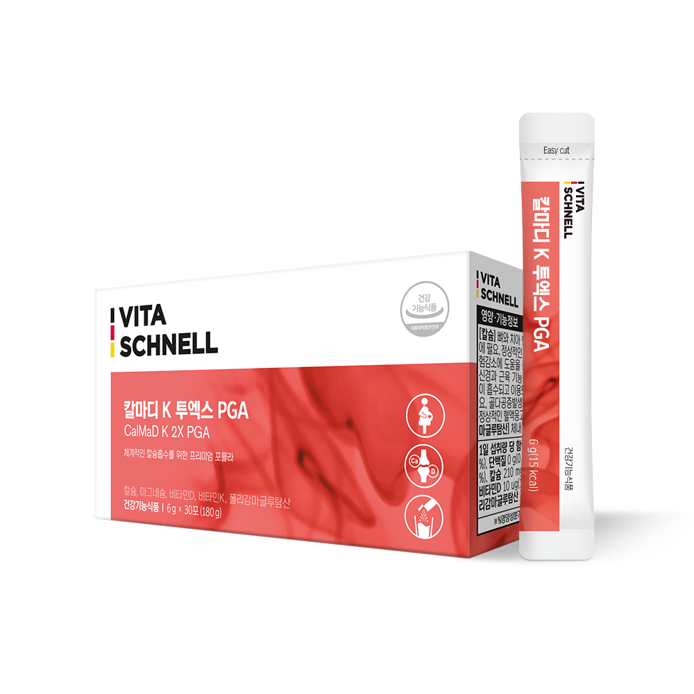 뉴트리원 칼마디K 투엑스 PGA 6g x 30포, 1개