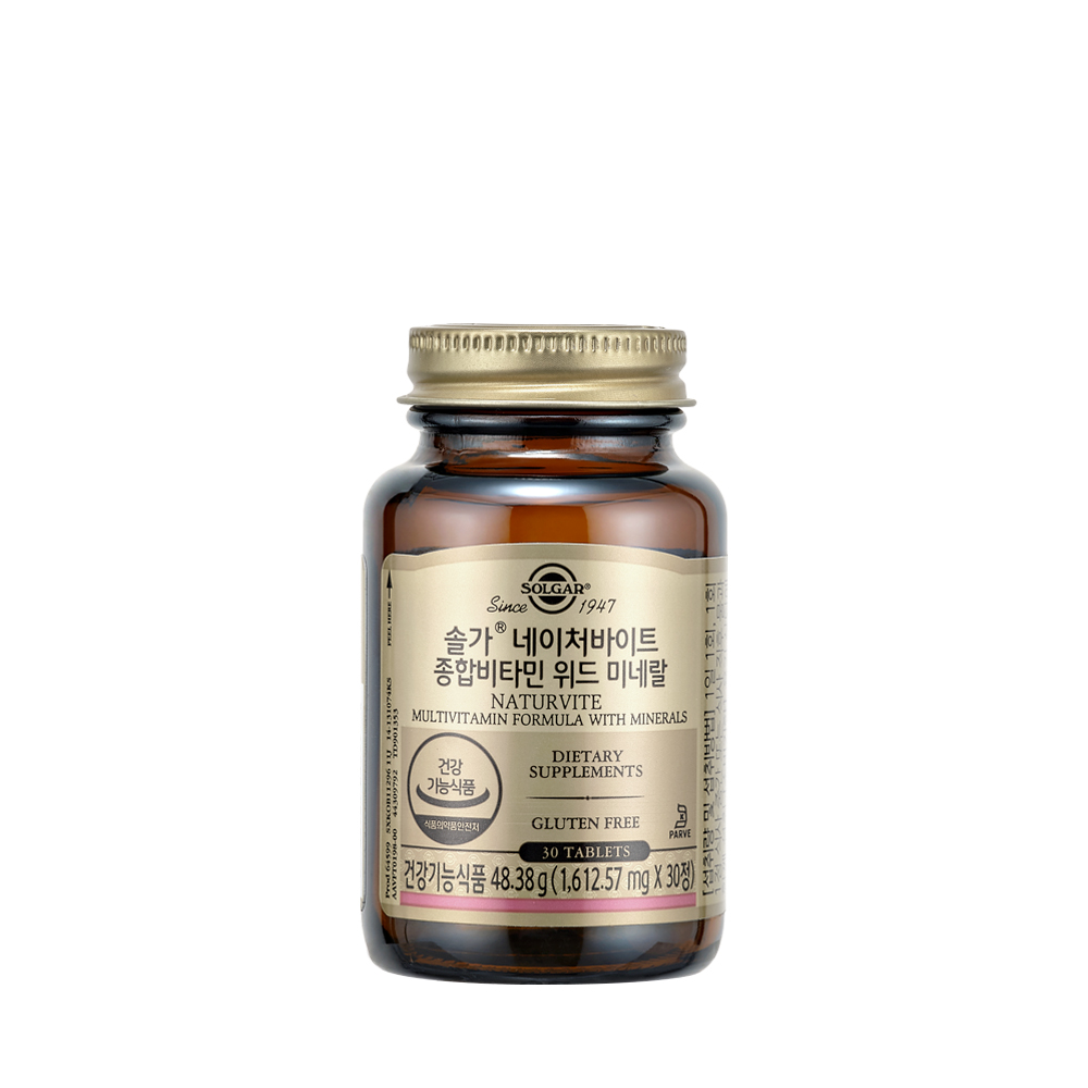 솔가 네이처바이트 종합비타민 위드 미네랄 1612.57mg x 30정, 1개