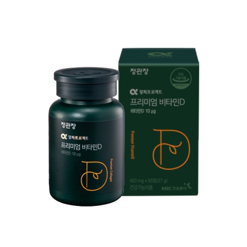 정관장 알파프로젝트 프리미엄 비타민D 450mg x 60정, 1개