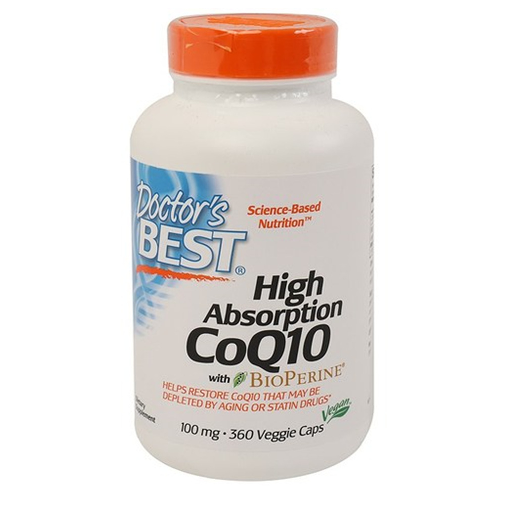 닥터스베스트 하이 앱솔션 <b>CoQ</b>10 100mg x 360캡슐, 1개