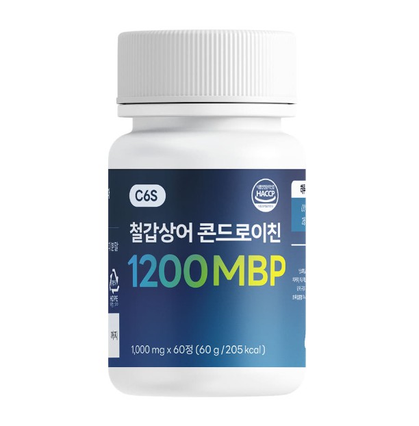 담을수록  철갑상어 콘드로이친 1200 MBP 1000mg , 6개