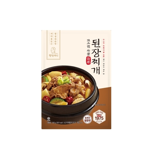 태종에프디 원할머니 고소한 차돌 듬뿍 된장찌개