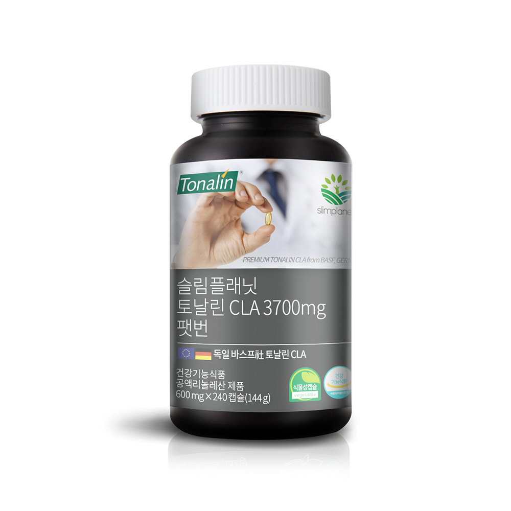 슬림플래닛 토날린 <b>CLA</b> 3700mg 팻번 600mg x 240캡슐, 1개