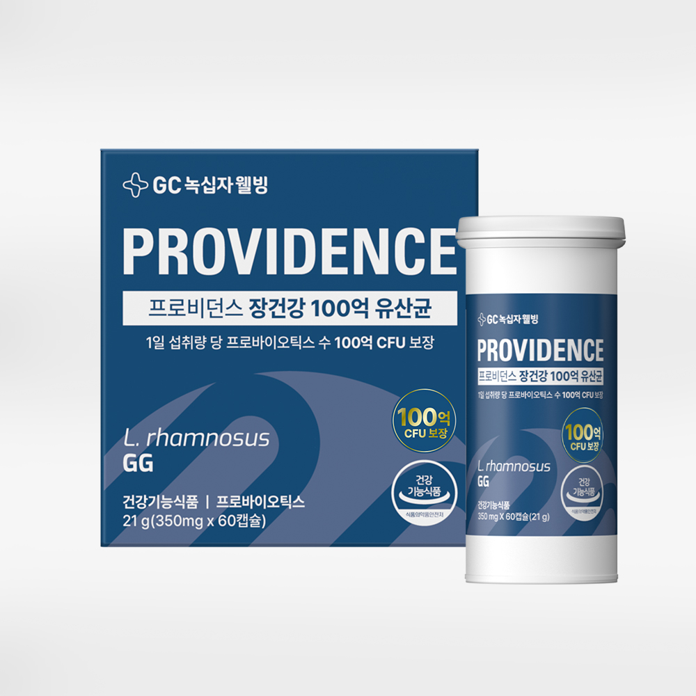 녹십자웰빙 프로비던스 프로바이오틱스 장건강 270mg x 60캡슐, 1개