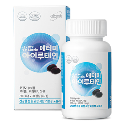 애터미 아이<b>루테인</b> 500mg x 90캡슐, 1개