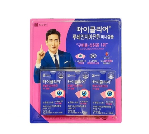종근당건강 아이클리어 루테인 지아잔틴 미니캡슐 112mg x 90캡슐, 1개