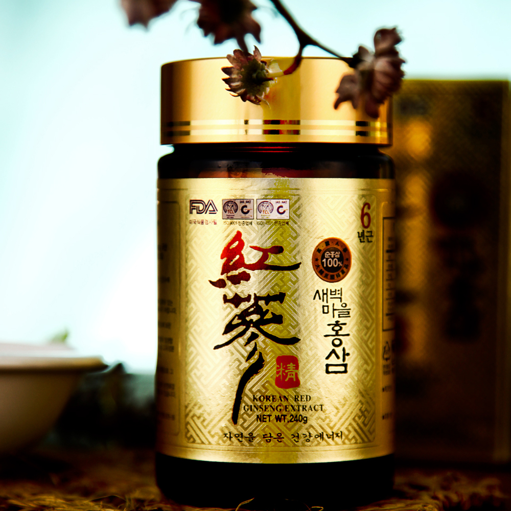 6년근 새벽마을<b>홍삼농축액 240g</b>, 1개