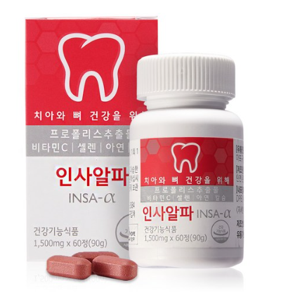 인사알파 1500mg x 60정, 1개