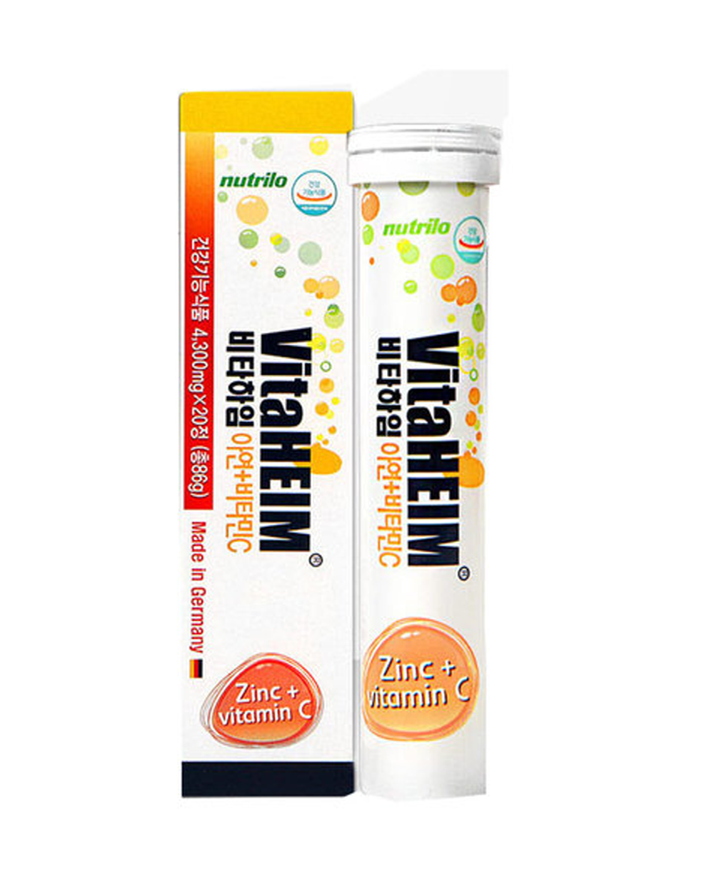 비타하임 발포 아연 비타민C 4300mg x 20정, 1개