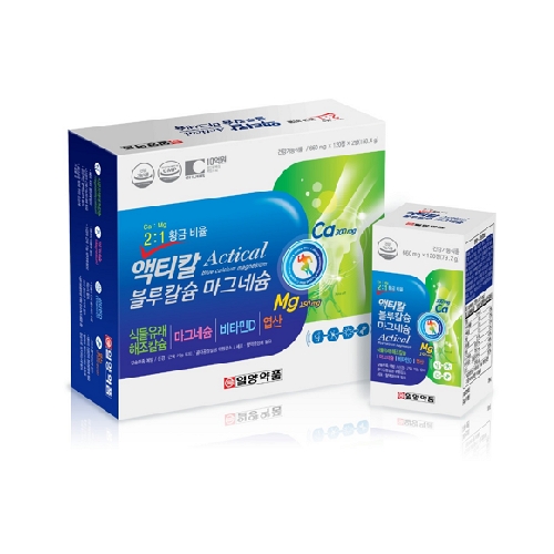 <b>일양약품</b> 액티칼 블루<b>칼슘</b> 마그네슘 800mg x 240정, 1개
