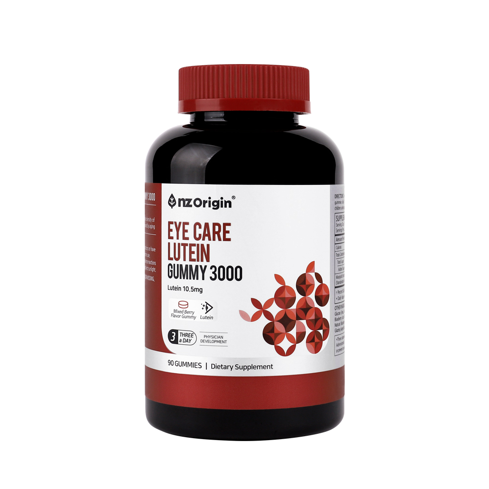 엔젯오리진 <b>아이케어 루테인</b> 구미 3000 3000mg x 90구미, 2개