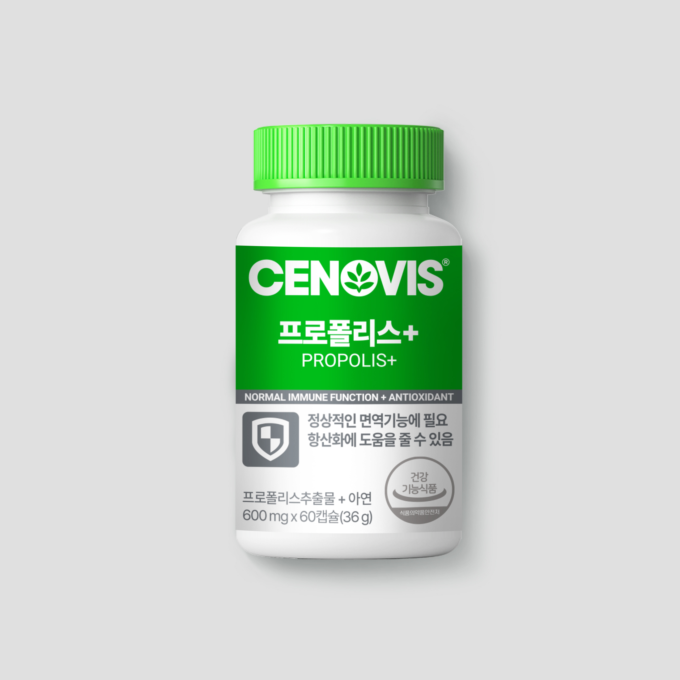세노비스 프로폴리스+ 600mg x 60캡슐, 1개